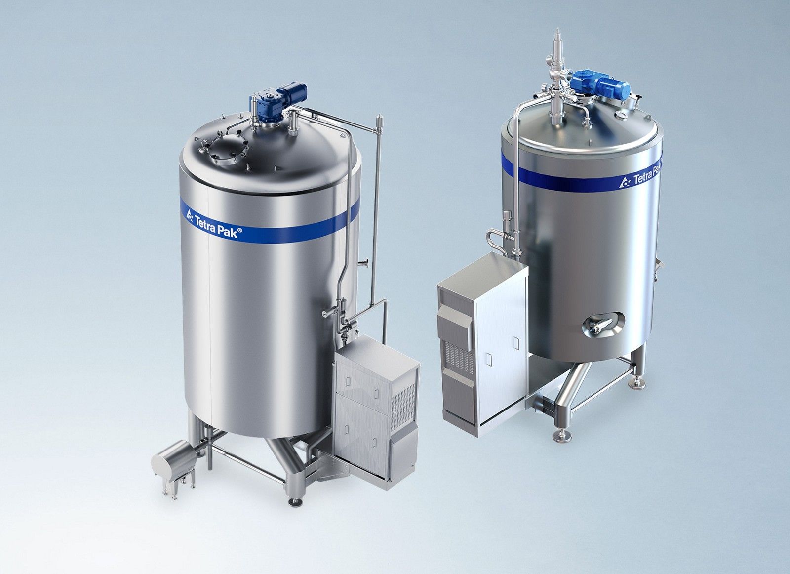 Tetra Pak® Industrial Protein Mixer, batch and recirculation model
